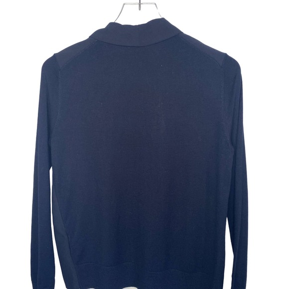 Ted Baker Faiyly Open Front Black Cardigan Blazer Size 2 - Picture 2 of 7